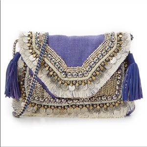 Bohemian crossbody purse by Shashi. Sold at Anthropologie and Revolve